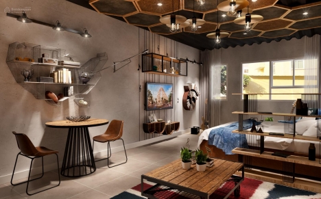 Căn hộ Diyas sky MT Cộng Hòa Tân Bình. Đã hoàn thiện 100%. 33m2 giá chỉ 899 triệu