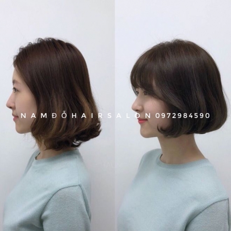 Địa Chỉ Cắt, Uốn Tóc Ngắn Mái Bay Đẹp Giá Rẻ Hoài Đức - Nam Đỗ Hair Salon