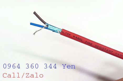 Cáp tín hiệu chống cháy, chống nhiễu 1Pair 18AWG Altek Kabel