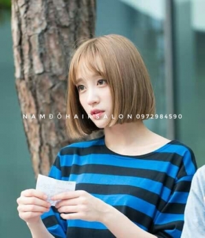 Địa Chỉ Salon, Uốn Phục Hồi Tóc Ngang Vuông Đẹp Giá Rẻ Hoài Đức - Nam Đỗ Hair Salon