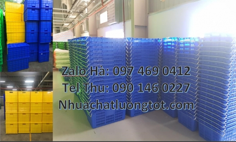 sóng nhựa công nghiệp Thùng nhựa 5 bánh xe, sóng nhựa hở 1T5, Bán giỏ nhựa 5 bánh xe, sóng nhựa bít