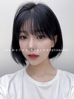 Địa Chỉ Salon, Cắt Uốn Cụp Tóc Ngang Vuông Đẹp Giá Rẻ Hoài Đức - Nam Đỗ Hair Salon