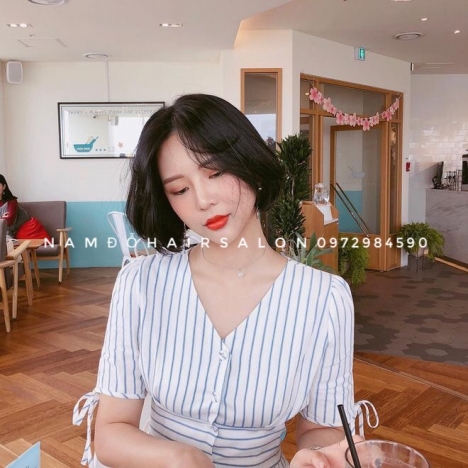 Địa Chỉ Uốn, Cụp Tóc Ngang Vuông Đẹp Giá Rẻ Hoài Đức - Nam Đỗ Hair Salon