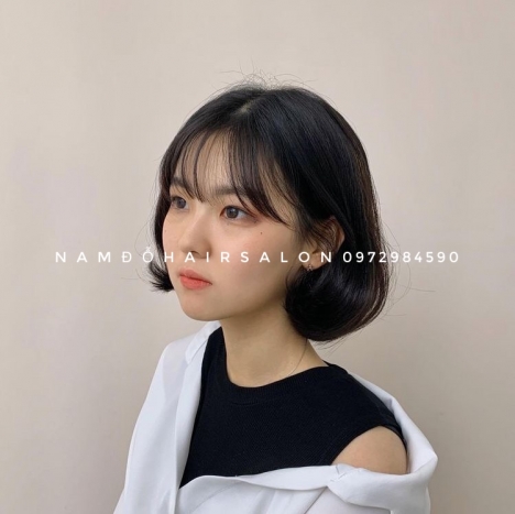 Địa Chỉ Uốn, Cụp Phồng Tóc Bob Đẹp Giá Rẻ Hoài Đức - Nam Đỗ Hair Salon