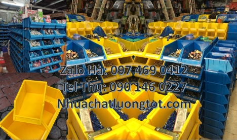 kệ đựng linh kiện thùng nhựa, kệ đựng dụng cụ khay đựng linh kiện, Kệ nhựa A5, khay nhựa A6, hộp n