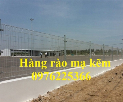 Thi công lắp đặt hàng rào mạ kẽm