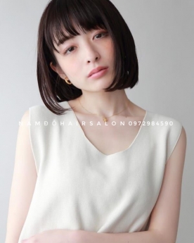 Địa Chỉ Uốn, Cụp Phồng Tóc Ngang Vuông Uy Tín Giá Rẻ Hoài Đức - Nam Đỗ Hair Salon