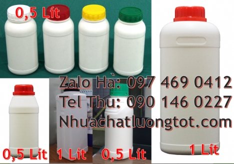 Chai nhựa đựng thuốc thú y, chai nhựa đựng thuốc thủy sản chai nhựa đựng nông dược Chai 30ml đựng