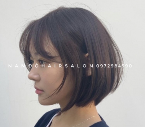 Địa Chỉ Uốn Cụp, Tóc Bob Đẹp Giá Rẻ Hoài Đức - Nam Đỗ Hair Salon