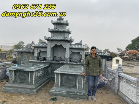 Mẫu lăng mộ đá đẹp bán tại Trà Vinh