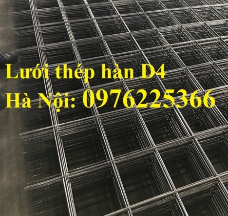 Lưới thép hàn đổ bê tông D4 mắt 100x100
