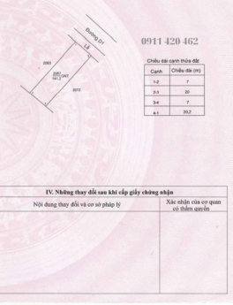 Chủ cần tiền gấp cần bán lại lô đất cho anh chị nào thiện chí, ngay trong khu đô thị Daresco Long An