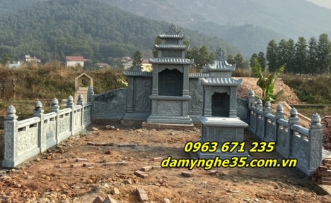 Mẫu lăng mộ đá đẹp bán tại Sóc Trăng
