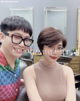 Tóc nhuộm hidden cá tính cho nữ, học nghề tóc - Tiệp Nguyễn Hair Salon