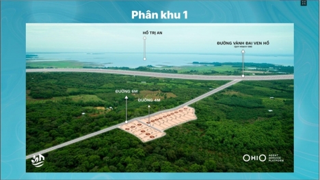 Trị An cực đẹp từ trên không