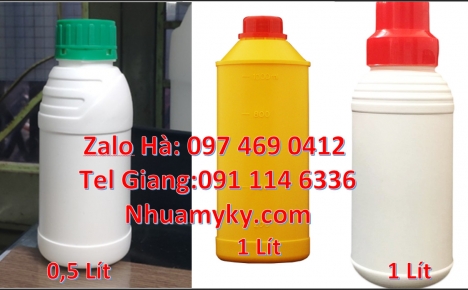 Chai nhựa 100 ml đựng hóa chất, chai 100 ml đựng dung môi, Chai nhựa 50 ml đựng hóa chất, chai 50 ml