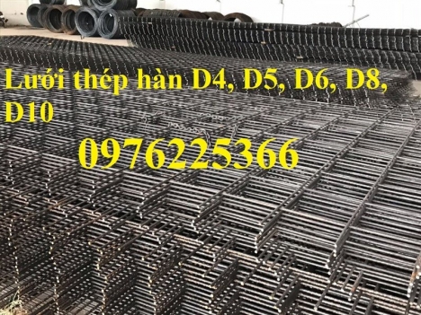 Lưới thép hàn đổ bê tông D4 mắt 100x100