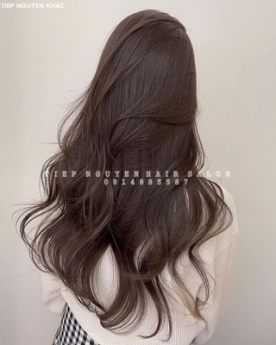 Tóc nhuộm hidden nhẹ nhàng style Hàn Quốc, học nghề tóc - Tiệp Nguyễn Hair Salon