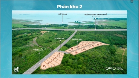Trị An cực đẹp từ trên không