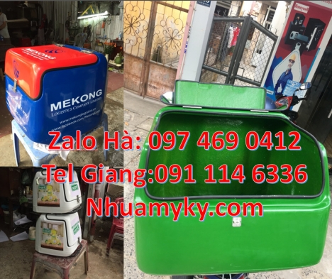 Thùng giữ nhiệt, Thùng giao Cà phê, thùng giao Thực phẩm, thùng vận chuyển mỹ phẩm, thùng Chuy