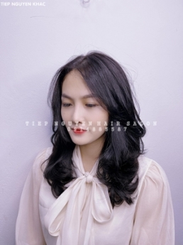 Nhuộm hidden tự nhiên cho nữ cá tính, học nghề tóc - Tiệp Nguyễn