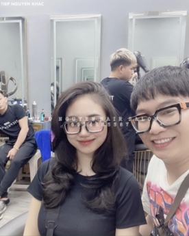 Tóc nhuộm hidden nhẹ nhàng cuốn hút cho nữ, học nghề tóc - Tiệp Nguyễn Hair Salon