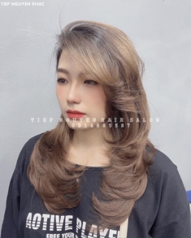 Nhuộm hidden cá tính nhẹ nhàng dành cho mọi cô gái, học nghề tóc - Tiệp Nguyễn Hair Salon