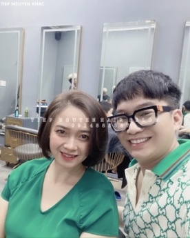 Tóc nhuộm hidden màu xám, học nghề tóc - Tiệp Nguyễn Hair Salon