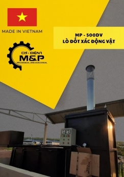 Lò đốt xác gia súc 500kg MP-500DV