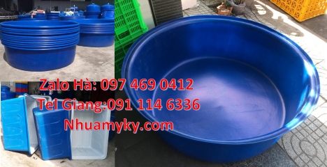 thùng đựng hạt nhựa Thùng dung tích lớn, Bán thùng nhựa tròn 3000 lít, thùng nhựa tròn 1100 l