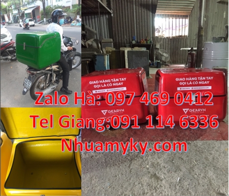 Thùng giữ nhiệt, Thùng giao Cà phê, thùng giao Thực phẩm, thùng vận chuyển mỹ phẩm, thùng Chuy