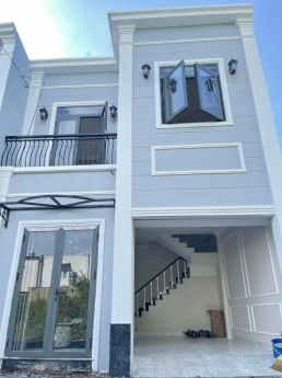 Giá:3,29 tỷTL.Bán nhà mới 1 trệt 1 lầu phường Tân Phong ( sau lưng bệnh viện tâm thần)