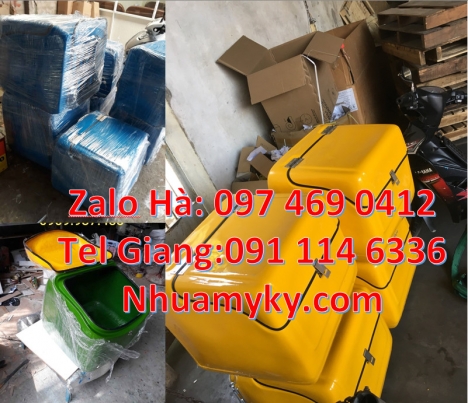 Thùng giữ nhiệt, Thùng giao Cà phê, thùng giao Thực phẩm, thùng vận chuyển mỹ phẩm, thùng Chuy