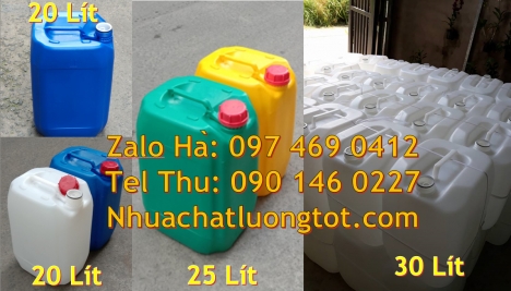 can dẹp 30 đựng nông dược, can 30l vuông xanh, can 25l xanh Can 10L đựng hóa chất, can 20l giá rẻ, c