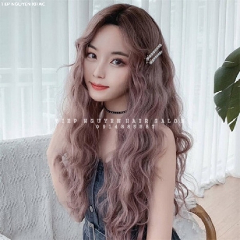 Tóc nhuộm hidden màu sáng tôn da, học nghề tóc - Tiệp Nguyễn Hair Salon