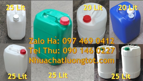 can dẹp 30 đựng nông dược, can 30l vuông xanh, can 25l xanh Can 10L đựng hóa chất, can 20l giá rẻ, c