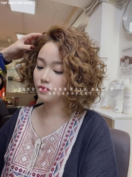 Tóc nhuộm hidden light nhẹ nhàng cá tính cho nữ, học nghề tóc - Tiệp Nguyễn Hair Salon