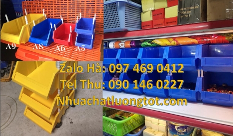 Kệ đựng văn phòng phẩm, Kệ nhựa giá rẻ khay đựng linh kiện Hộp nhựa duy tân, bán giá sỉ kệ nhựa Kh