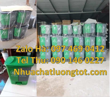 Thùng rác nắp lật bộ 3, Thùng rác 2 ngăn nắp lật Thùng rác 3 ngăn bập bênh Nơi bán Thùng Rác 2 Ngă