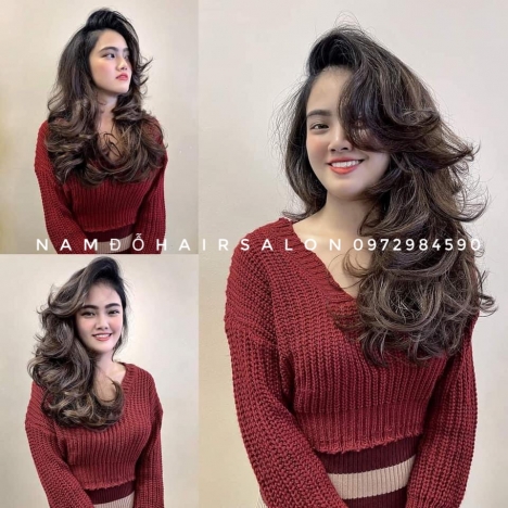 Địa Chỉ,Uốn Xoăn Tóc Dài Mái Bay Đẹp Giá Rẻ Hoài Đức -Nam Đỗ Hair Salon