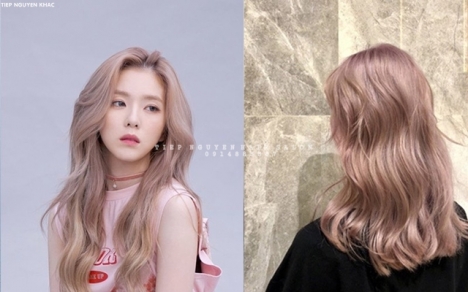 Tóc nhuộm hidden cá tính năng động cho nữ, học nghề tóc. - Tiệp Nguyễn Hair Salon