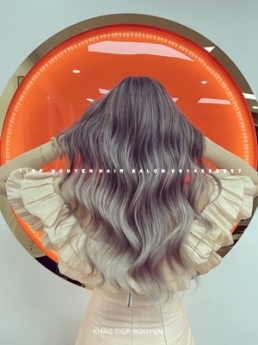 Tóc nhuộm hidden cuốn cho nữ, học nghề tóc - Tiệp Nguyễn Hair Salon