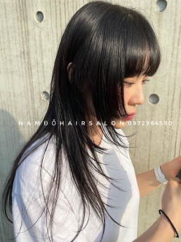 Địa Chỉ Salon, Uốn Cụp Phồng Tóc Layer Dài Đẹp Giá Rẻ Hoài Đức - Nam Đỗ Hair Salon