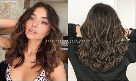 Tóc nhuộm hidden màu sáng tôn da, học nghề tóc - Tiệp Nguyễn Hair Salon