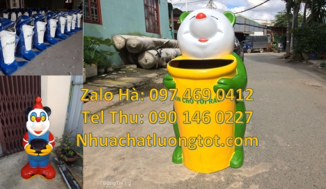 Sọt rác hình con vật, thùng rác cánh cụt, thùng rác con voi, thùng rác cá heo, Thùng r