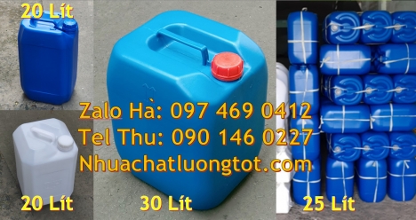 can dẹp 30 đựng nông dược, can 30l vuông xanh, can 25l xanh Can 10L đựng hóa chất, can 20l giá rẻ, c