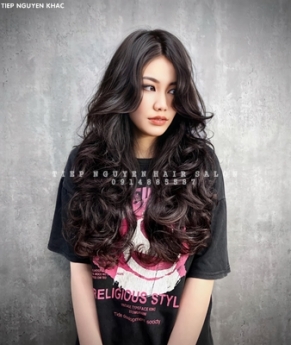 Tóc nhuộm hidden nhẹ nhàng màu ombre, học nghề tóc - Tiệp Nguyễn Hair Salon