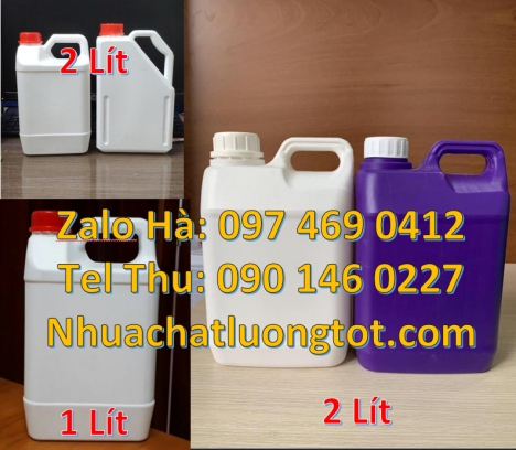 Can 1l quay, can 2l vòi nhấn, can 5l quay xéo đựng thuốc bảo vệ thực vật Bán can 10l đựng nước cất,