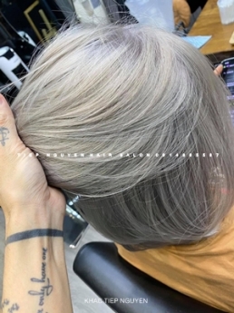 nhuộm hidden nhẹ nhàng style Hàn Quốc tôn da, học nghề tóc - Tiệp Nguyễn Hair Salon