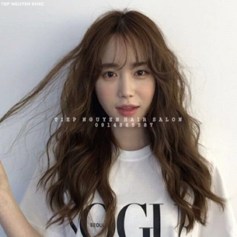 Tóc nhuộm hidden màu xám tôn da cho nàng, học nghề tóc - Tiệp Nguyễn Hair Salon